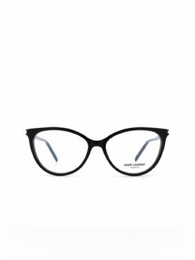 Saint Laurent Black Cat-Eye Optical Glasses SL 261 Case Included